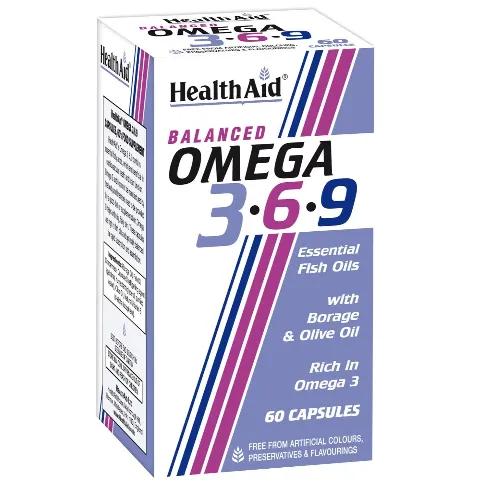 Health Aid Omega 3 6 9 60S Cap 