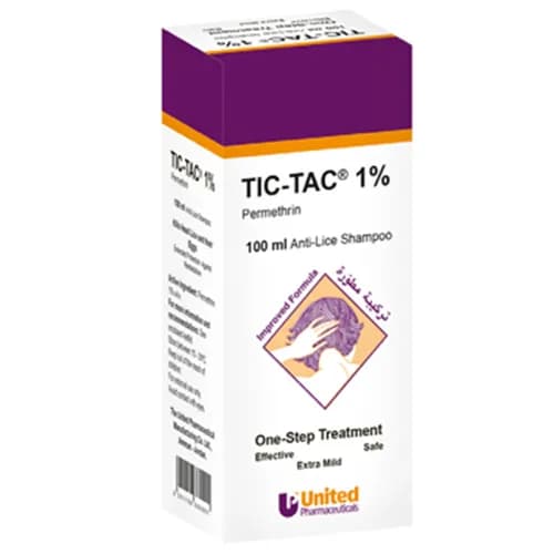 Tic Tac 1% Anti Lice Shampoo 100ml