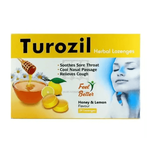 Turozil Lozenger Honey&Lemon 24S