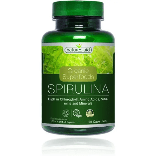 Natures Aid Spirulina Capsule 90S