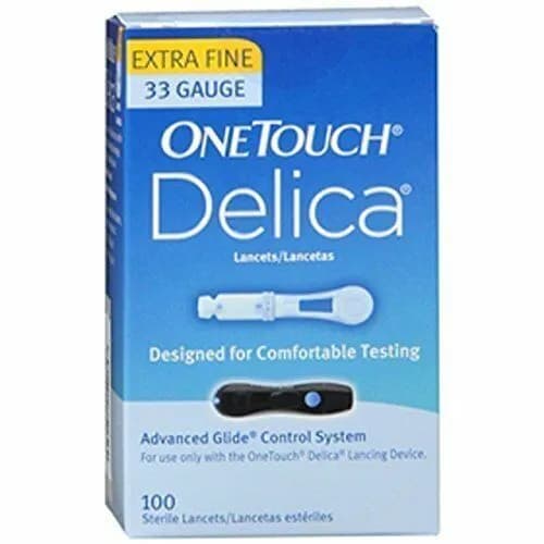 Onetouch Delica Lancet 100 Pieces