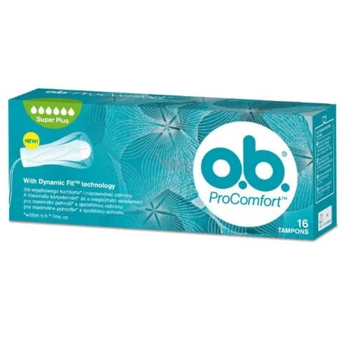 Ob Tampons Procomfort Super Plus 16 Pieces