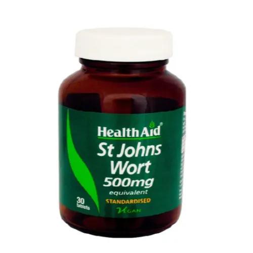 Health Aid Stjohns Wort 500Mg 30 Tablets