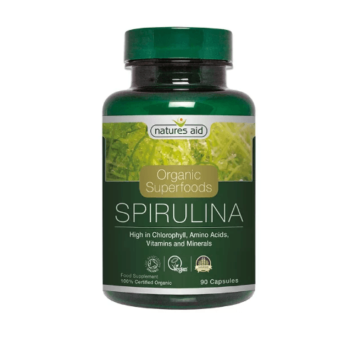 Natures Aid Spirulina Capsules - 90'S