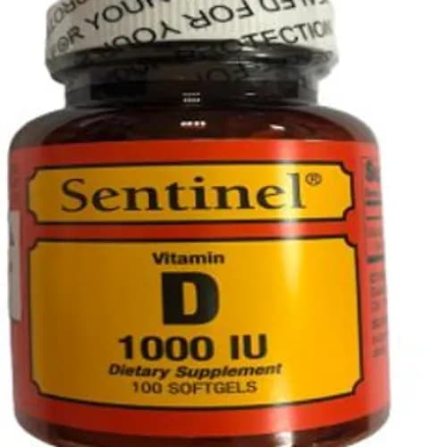 Sentinel D3 1000 iu Tab 100's