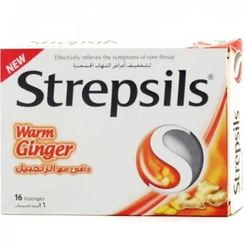 Strepsils Warm Ginger 16 Pieces