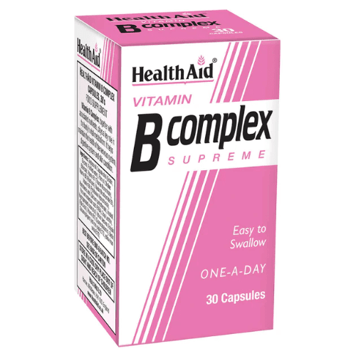 Health Aid Vitamin B Complex 30 Capsules 