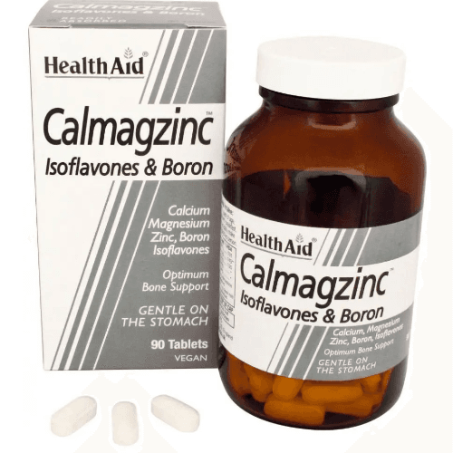 Health Aid Calmagzinc 90 Tablets 