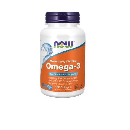 Now Omega-3 1000Mg Softgels 100S