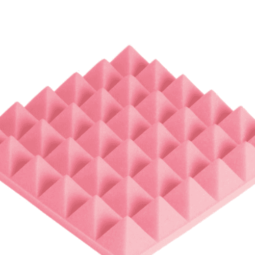 Epic Gamers Sound Proofing Foam with Adhesive / 2 Pcs / Pink