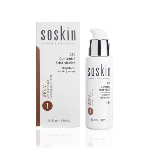 Soskin Brightness Vitality Serum 30 Ml 20430 New