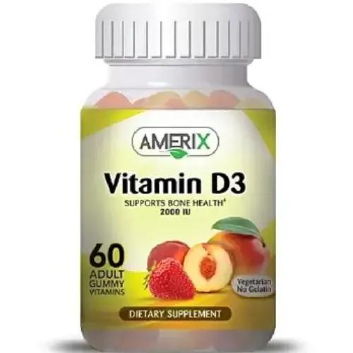 Amerix Vit D3 Adult Gummy 60 Pieces