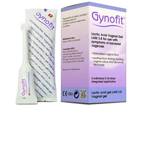 Gynofit Lactic Acid Vaginal Gel 6 Pieces