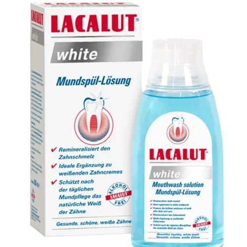 Lacalut Mouthwash Whitening 300 Ml