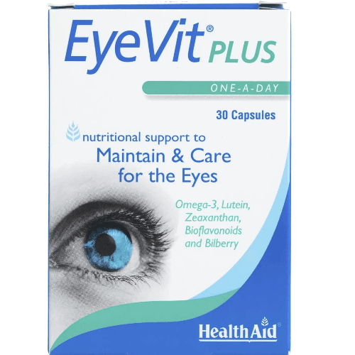 Health Aid Eyevit Plus 30 Capsules 