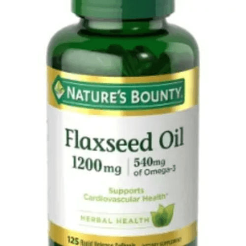 Nature'S Bounty Flaxseed Oil1200Mg Softgels 125S