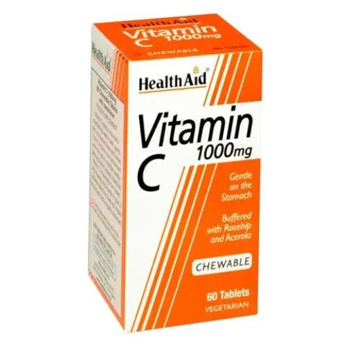 Health Aid Vitamin C1000 Mg Chewable 60S 