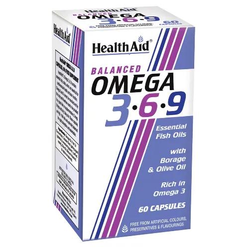 Health Aid Omega 369 60 Pieces Ha0146