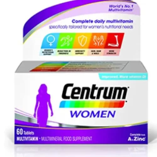 Centrum Multivitamin For Women Tablets 60 Pieces