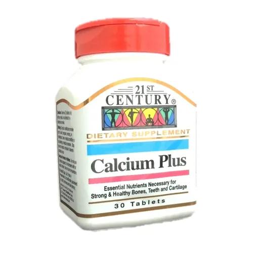 21St Century Calcium Plus Tablets 30 Pieces