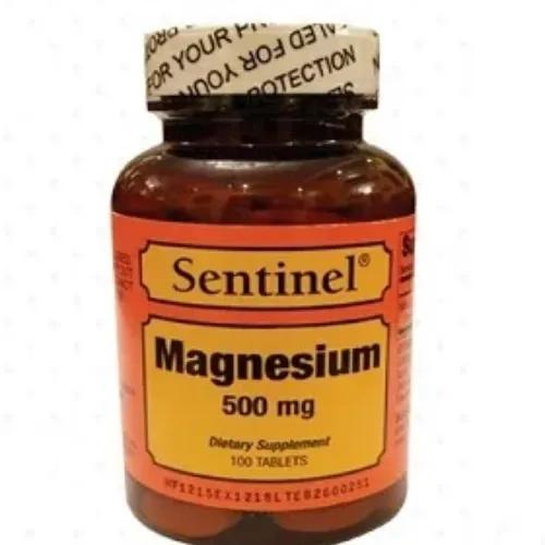 Sentinel Magnesium 500 Mg Tablets 100`s