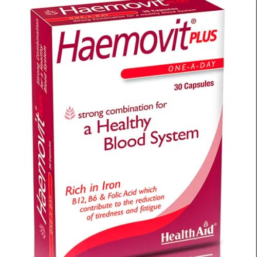 Health Aid Haemovit Plus 30 Capsules 