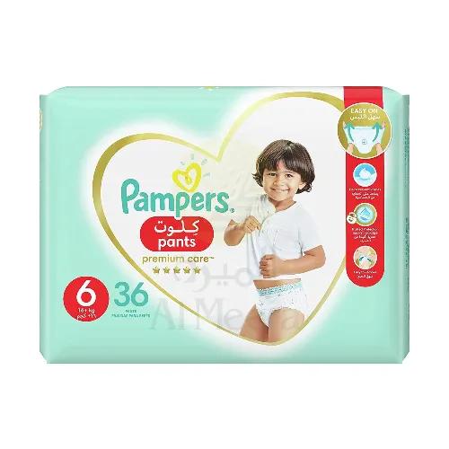 Pampers Diapers Premium Care Pants Jumbo Pack S6 36S @Sp