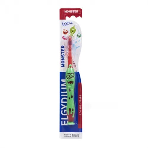 Elgydium Kids Monster Toothbrush 2-6 Soft