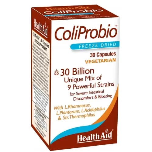 Health Aid Coliprobio 30 Billion 30 Capsules 