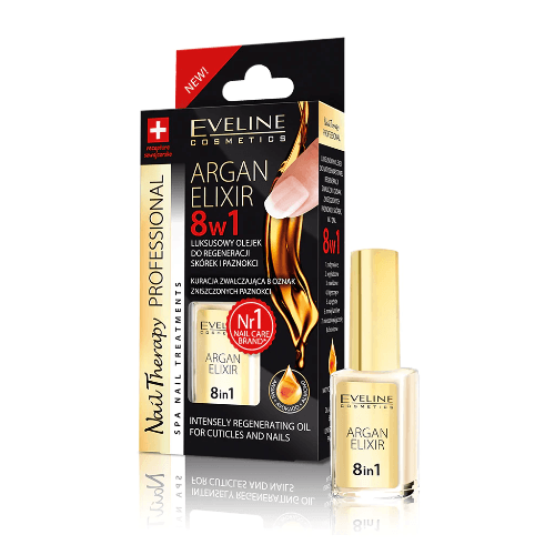 Eveline Nail Therapy Argan Elixir Oil 12 Ml