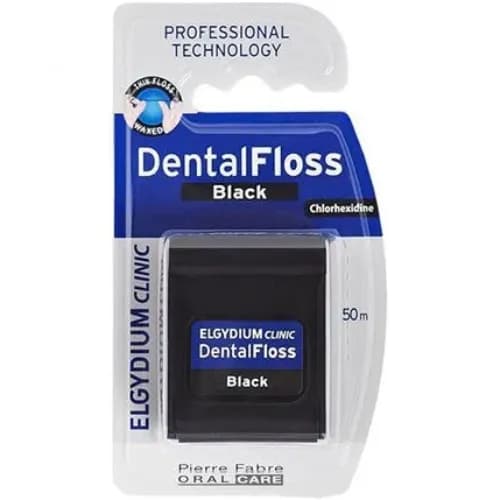 Elgydium Dental Floss Black 50M