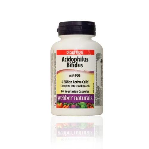 Webber Naturale Acidophilus Bifidus Cap 60 Pieces