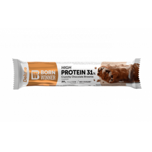 Born Winner Deluxe Protein Bar (Crunchy Chocolate Brownie) - 64Gm