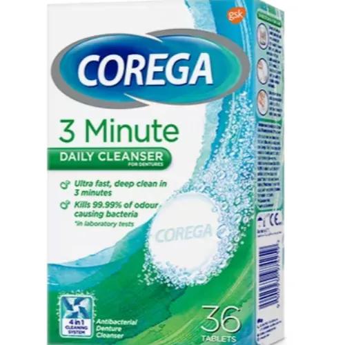 Corega Ab Denture Cleanser Tablets 36 Pieces