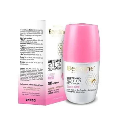 Beesline Whitening Roll On Deo Rose 50ml