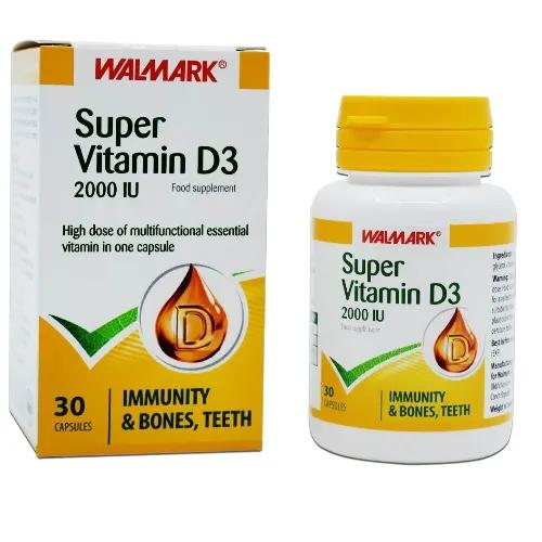 Walmark Super Vitd3 2000 Iu Capsules 30`s