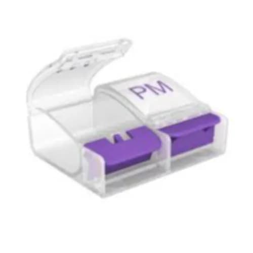 Ezy Dose Daily Am-Pm Pill Planner P.Button - 67579