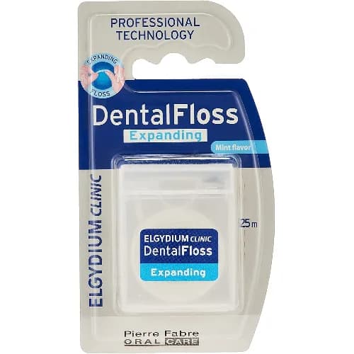 Elgydium Dental Floss Expanding Floss Mint 25m