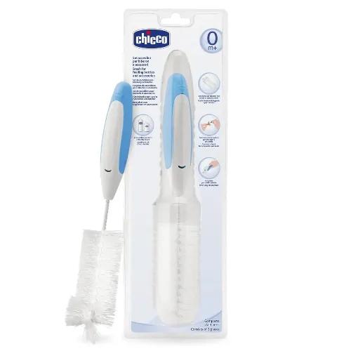 Chicco Feeding Bottle Brush 3 In 1 Box