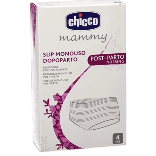 Chicco Disposable Postnatal Briefs One Size Box