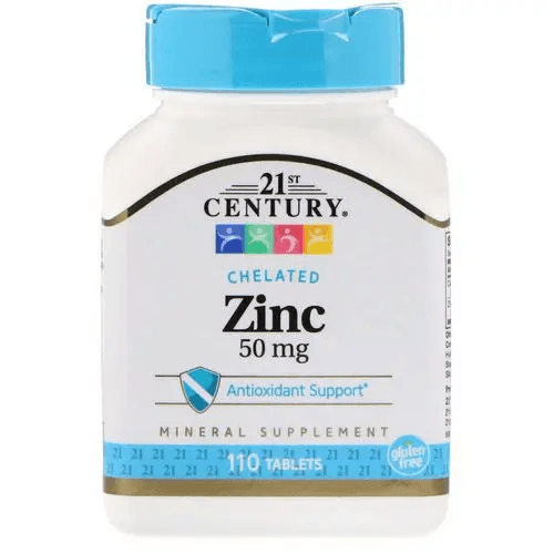 21st Century Zinc 50 Mg 110 Pieces