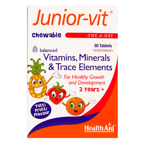 Health Aid Junior Vit Chewable 30 Tablets 