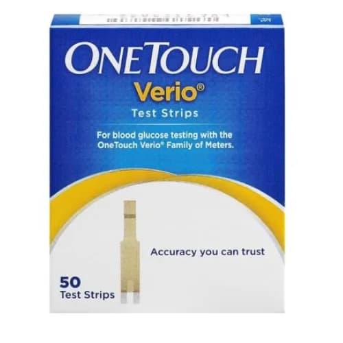 Onetouch Verio Strips 50 Pieces