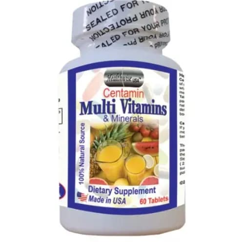 Healthwise Centamin Multi Vitamins And Minerals Tab 60S