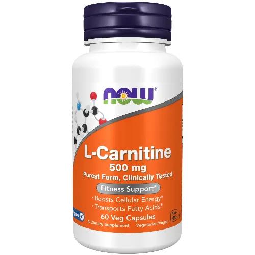 Now L-Carnitine 500Mg Cap 60S