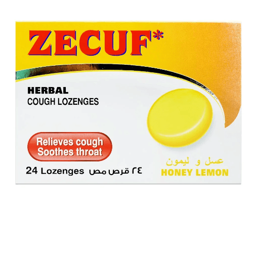 Zecuf Lozenges Honey Lemon 24 Pieces