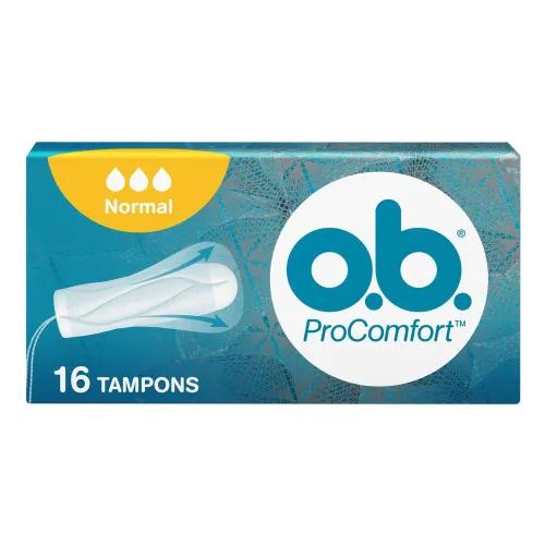 Ob Tampons Procomfort Normal Regular 16 Pieces