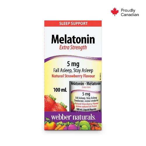 Webber Naturale Melatonin 5 Mg 100 Ml