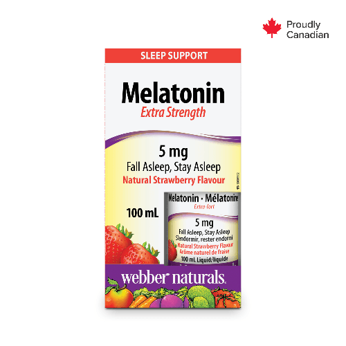 Webber Naturale Melatonin 5 Mg 100 Ml