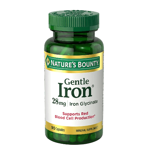 Nature'S Bounty Gentle Iron 28Mg Cap 90S